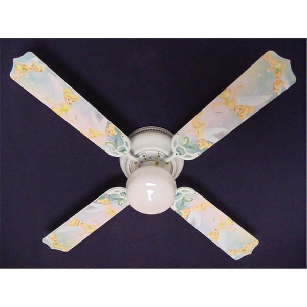 Lightitup Tinkerbell Fairy Green Ceiling Fan 42 in. LI2196886